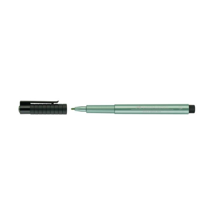 FABER-CASTELL Marcatore creativo Pitt (Verde, 1 pezzo)