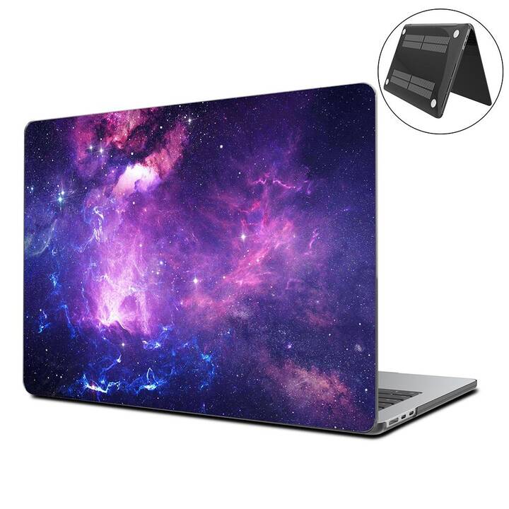 EG Coque rigide (MacBook Air 13" M3 2024, Univers, Bleu)