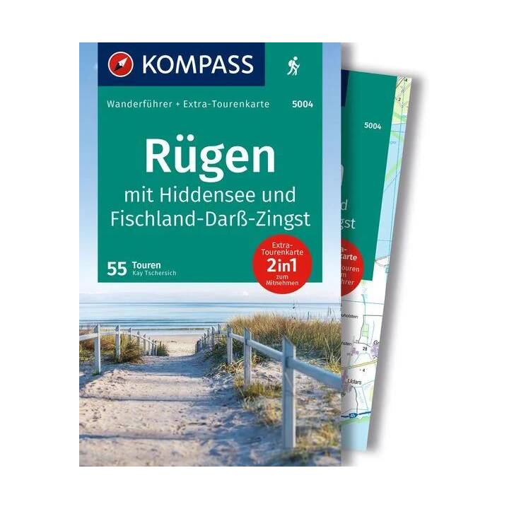  Rügen, mit Hiddensee und Fischland-Darss-Zingst, 55 Touren mit Extra-Tourenkarte