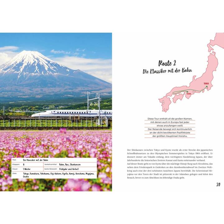 Japan - Reiserouten, Highlights, Inspiration