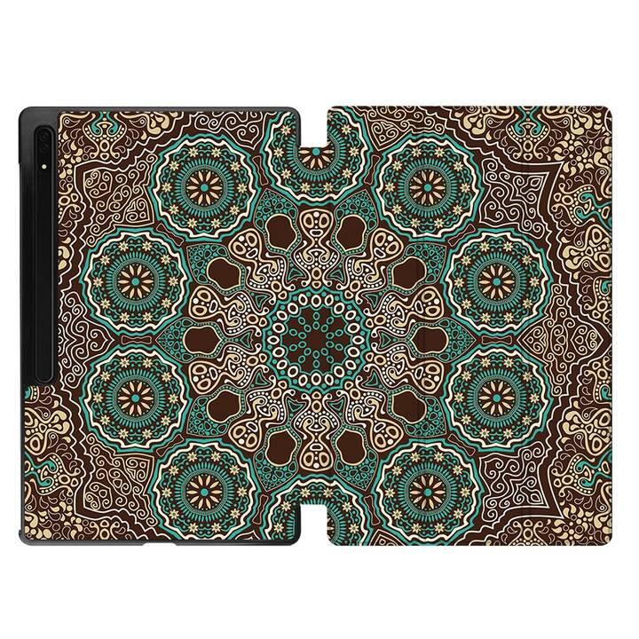 EG Custodia (11", Galaxy Tab S9, Mandala, Multicolore)