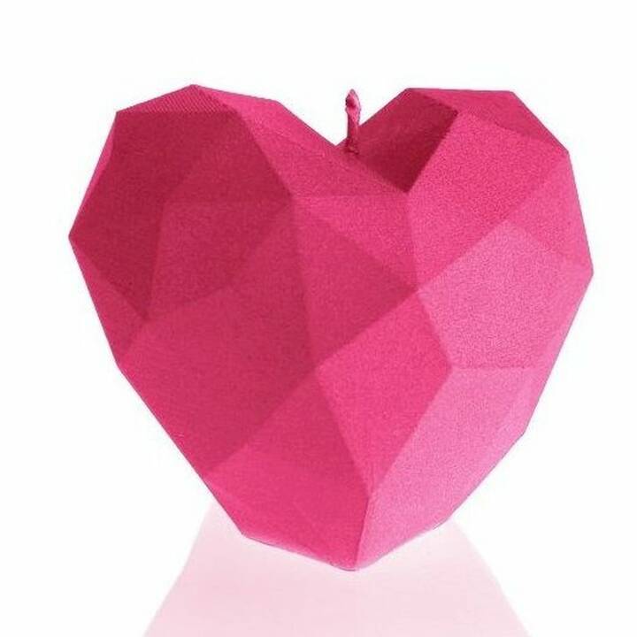 CANDELLANA Bougie à motifs Origami (Pink)