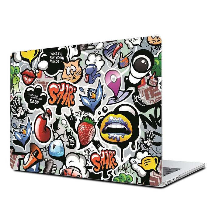 EG Hardcase (MacBook Air 13" M3 2024, Arte, Multicolore)