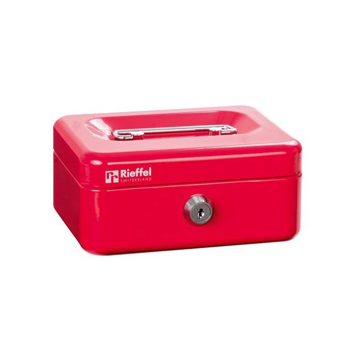 RIEFFEL Geldkassette Kika (Rot, Mehrfarbig)