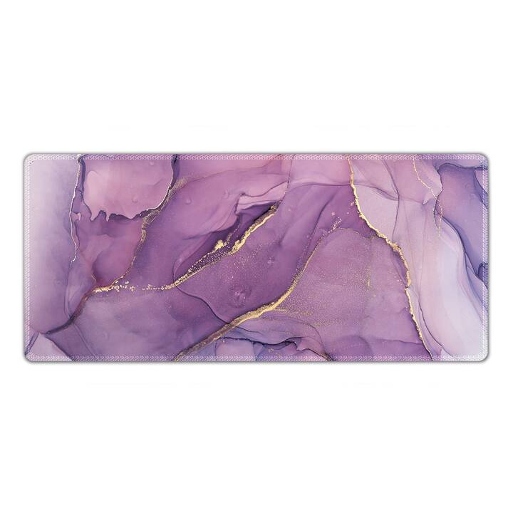 EG tappetino per mouse (18x22cm) - viola - marmo