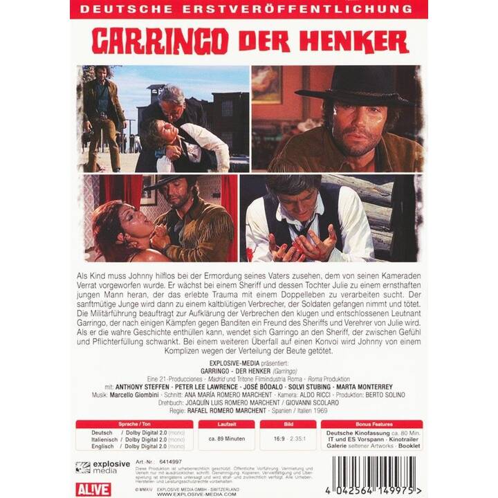 Garringo - Der Henker - Garringo (EN, IT, DE)