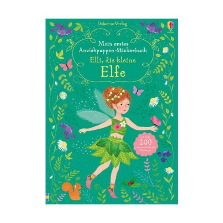 USBORNE PUBLISHING Libro degli adesivi Elli (Fantasia e magia)