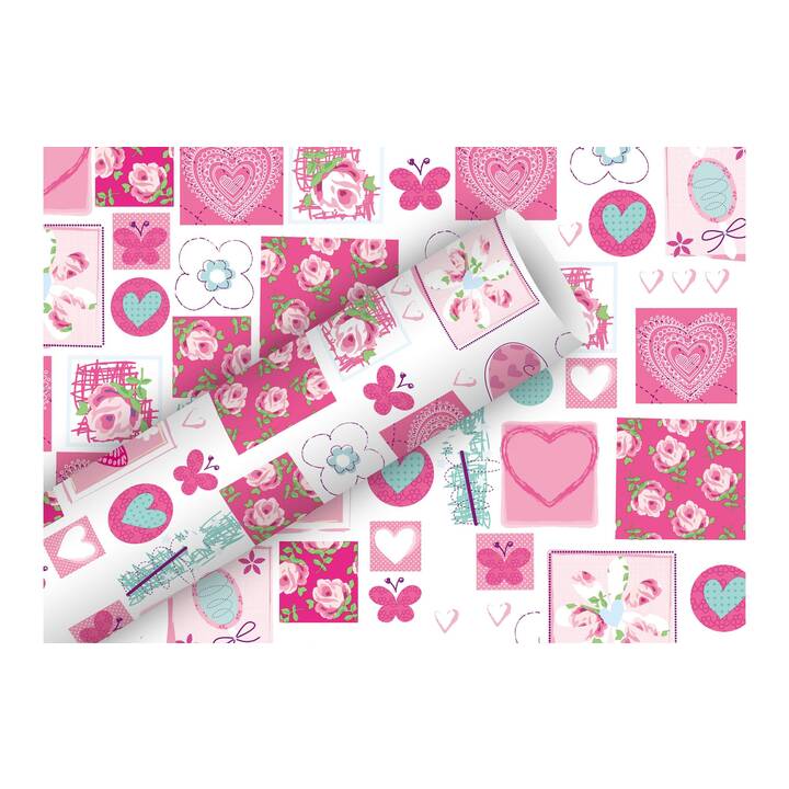 BRAUN + COMPANY Carta regalo So sweet (Rosa, Bianco, Cuore)