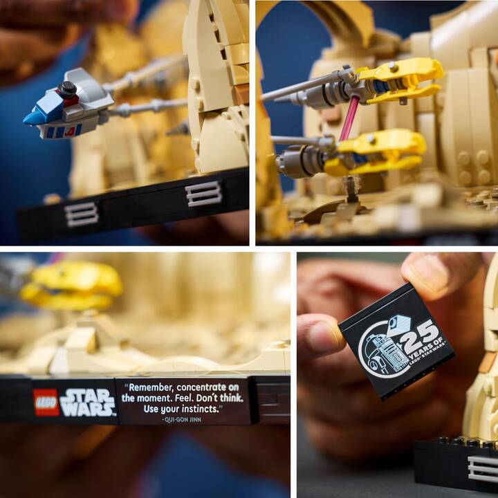 LEGO  Star Wars Podrennen in Mos Espa – Diorama (75380)