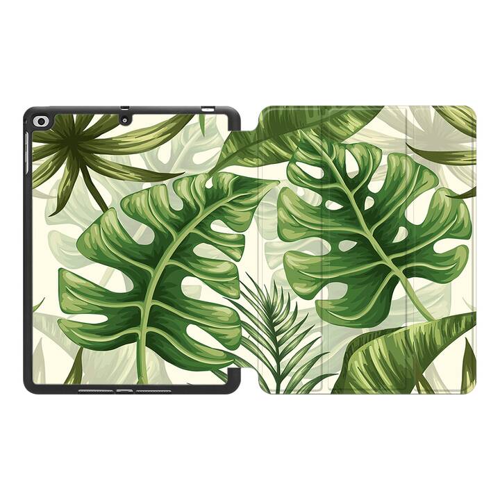 EG MTT Coque pour Apple iPad 9.7" 2017-2018 - Feuilles