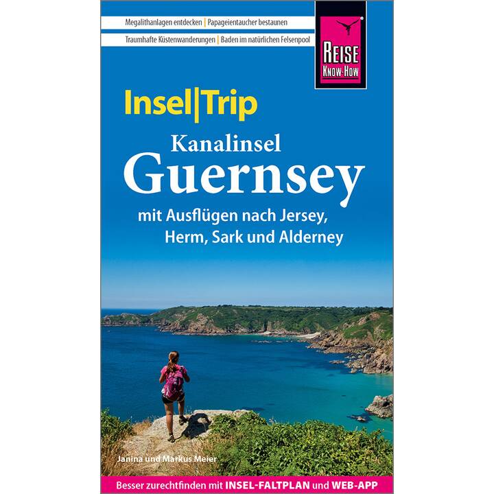 Reise Know-How InselTrip Guernsey mit Ausflug nach Jersey