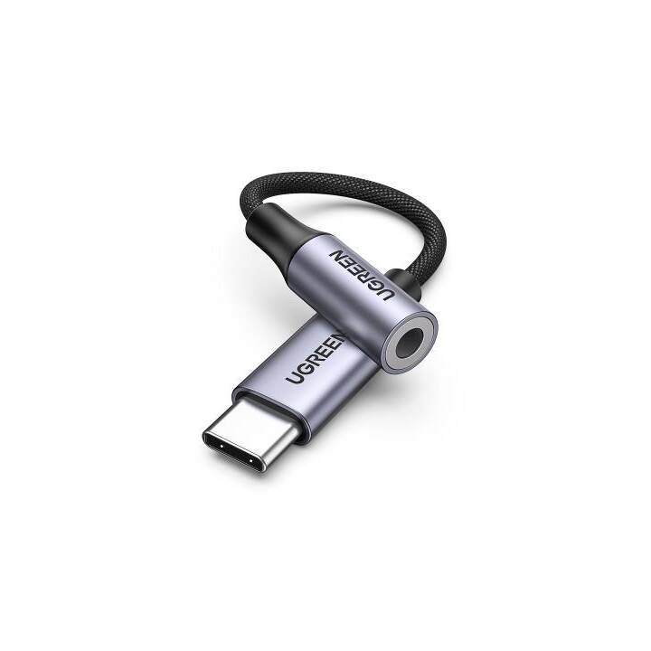 UGREEN Kabel (USB C, 3.5 mm Klinke, 0.1 m)
