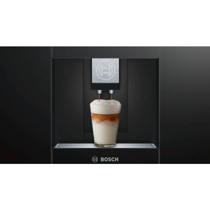 BOSCH CTL636EB6 (Noir, 2.4 l, Machine à café intégrée et entièrement automatique)