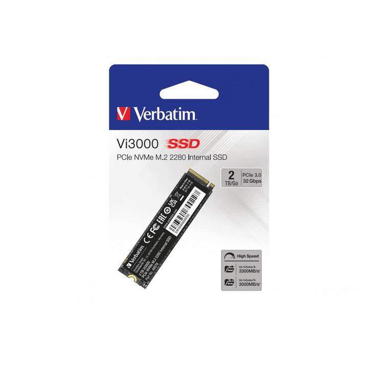 VERBATIM  Vi3000 (PCI Express, 2000 GB)