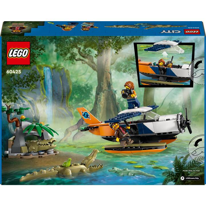 LEGO City L’hydravion de l’explorateur de la jungle (60425)