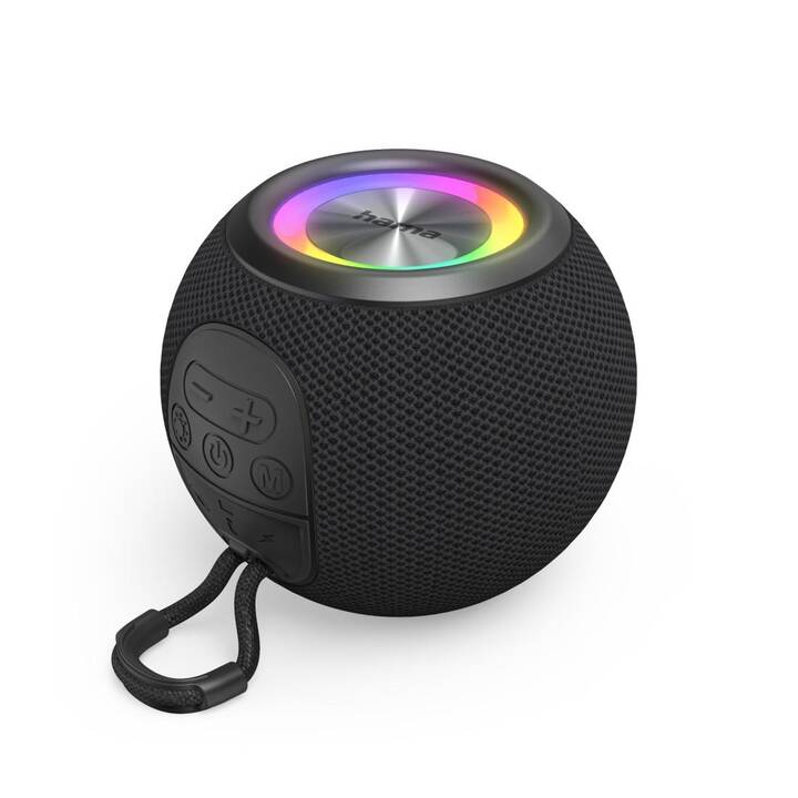 HAMA Ball Shape Speaker (Schwarz)