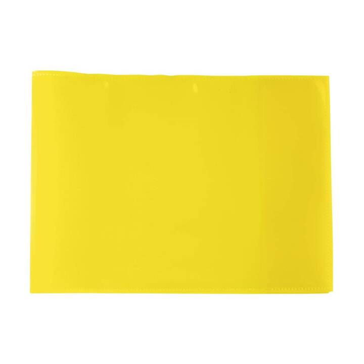 HERMA Protezione per quaderno (Giallo, Transparente, A5, 1 pezzo)