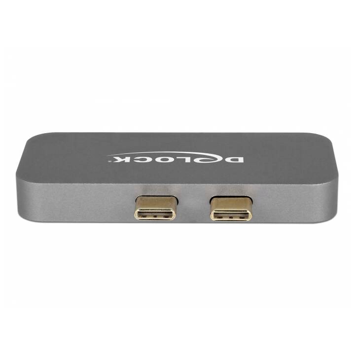 DELOCK Stazione d'aggancio 87739 (HDMI, USB 3.1 di tipo A, Thunderbolt 3, 2 x USB 3.1 di tipo C)