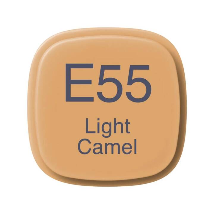 COPIC Marqueur de graphique Classic E55 Light Camel (Brun, 1 pièce)