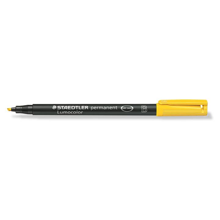 STAEDTLER Pennarello per lucidi Lumocolor 314 B (Giallo, 1 pezzo)