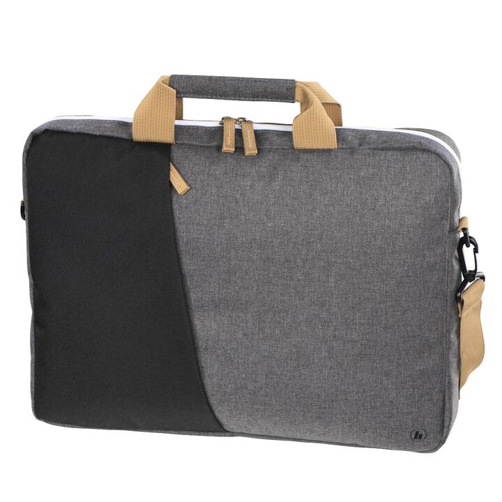 HAMA Florenz Tasche (14.1", Grau, Schwarz)