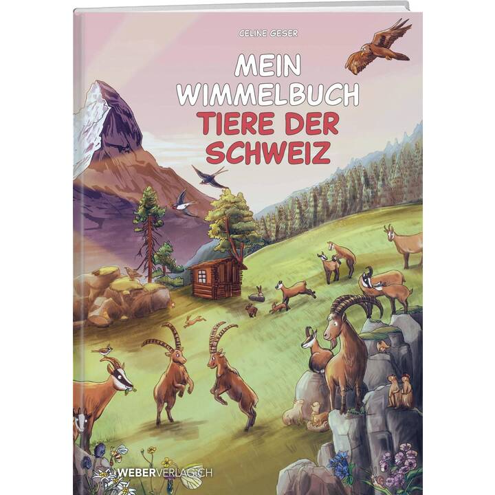 Mein Wimmelbuch Tiere der Schweiz