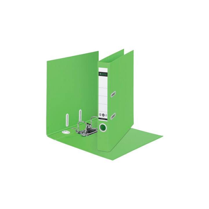 LEITZ Classeur Recycle (A4, 5 cm, Vert)