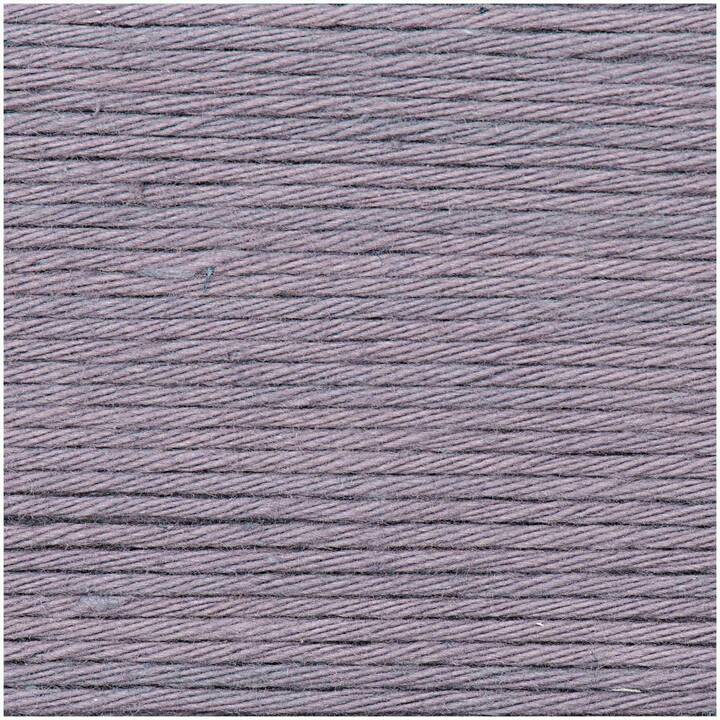 RICO DESIGN Wolle Creative Cotton Aran (50 g, Grau, Dunkelgrau)