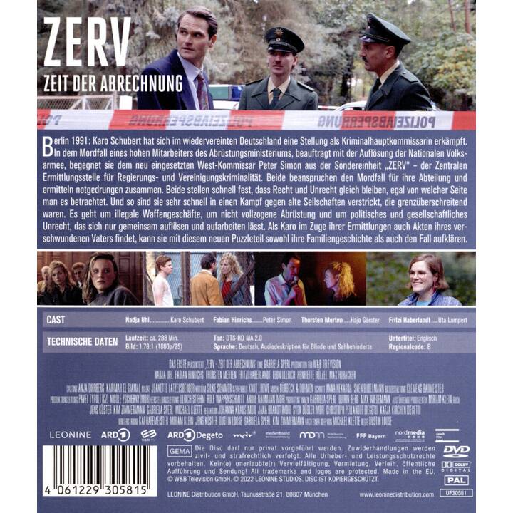 ZERV - Zeit der Abrechnung Stagione 1 (DE)