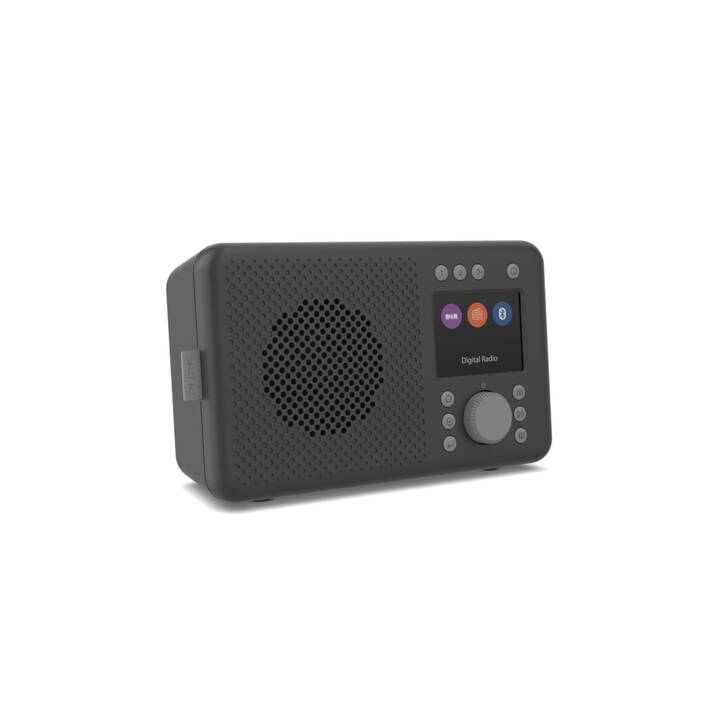 PURE Elan Radios numériques (Charcoal black, Noir)