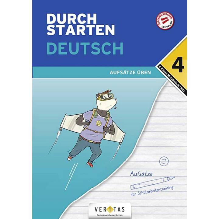 Durchstarten Deutsch 4. Klasse Mittelschule/AHS Aufsätze üben