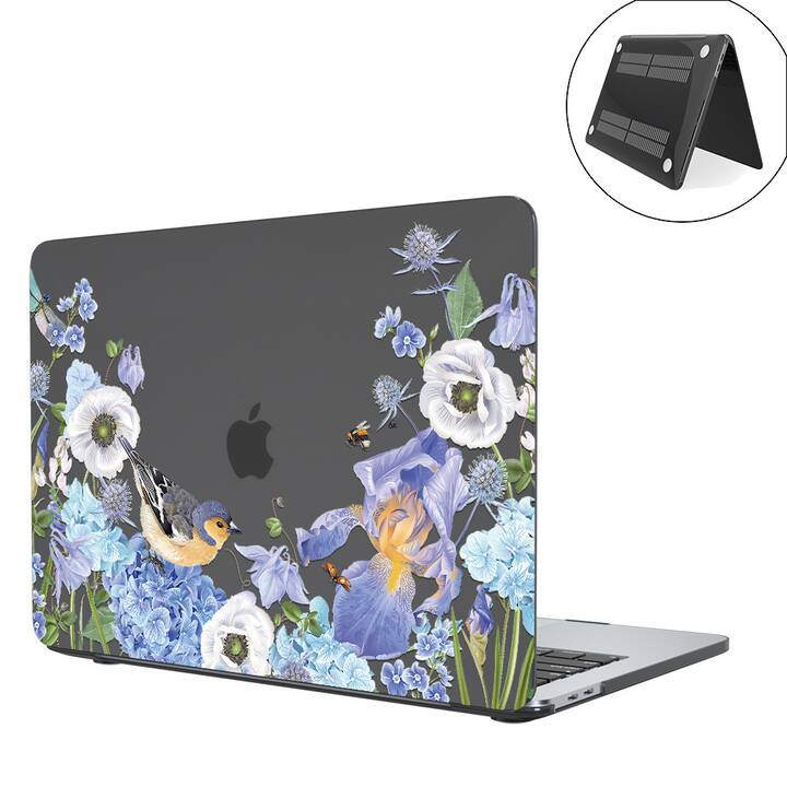 EG cover per MacBook Pro 13" (2019) - blu - fiori