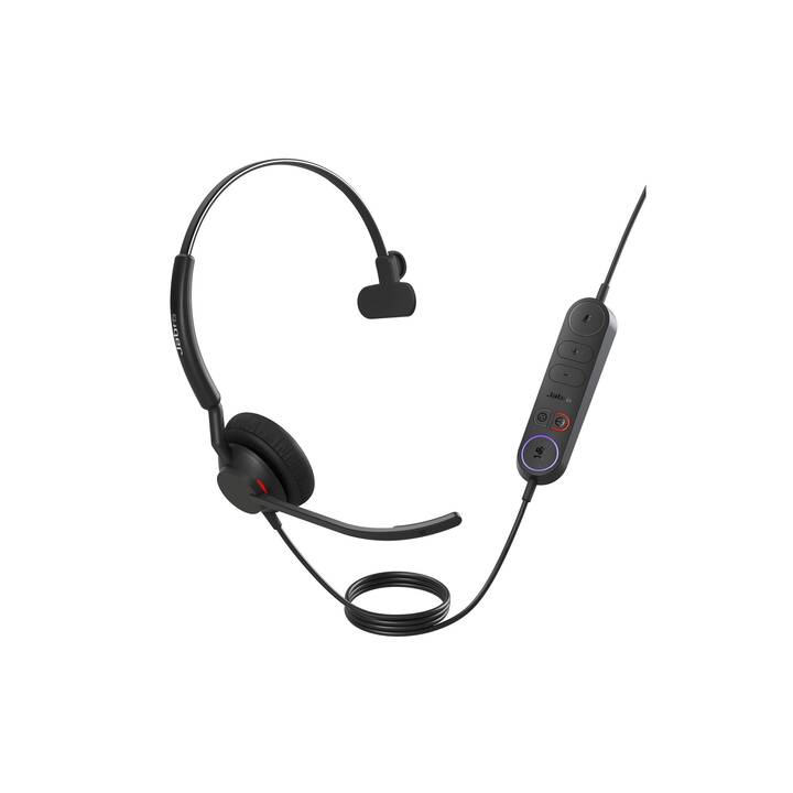 JABRA Office Headset Engage 40 (On-Ear, Kabel, Schwarz)