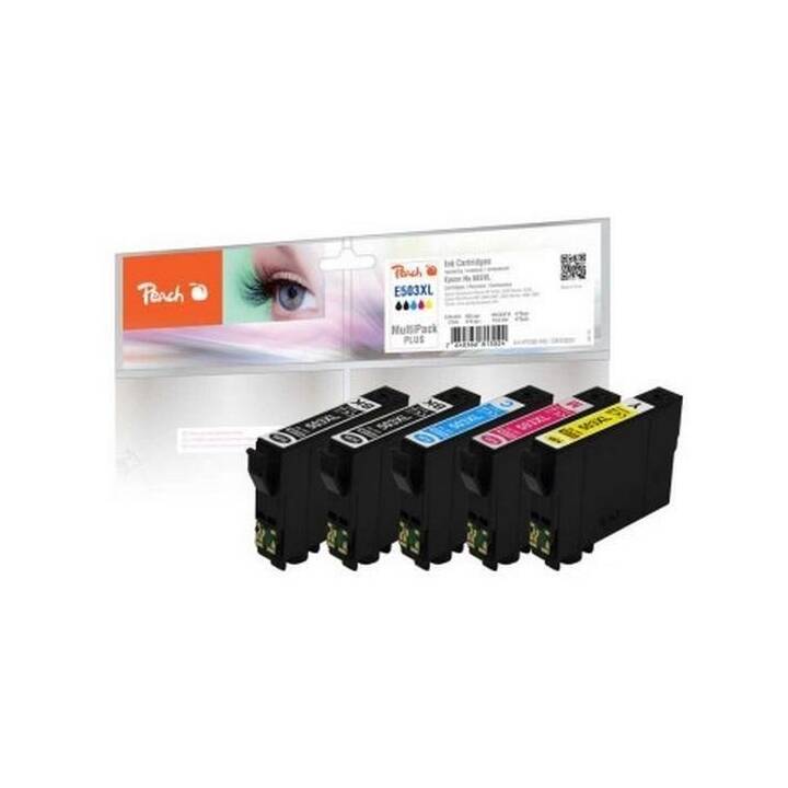 PEACH PI200-995 (Jaune, Noir, Magenta, Cyan, Multipack)