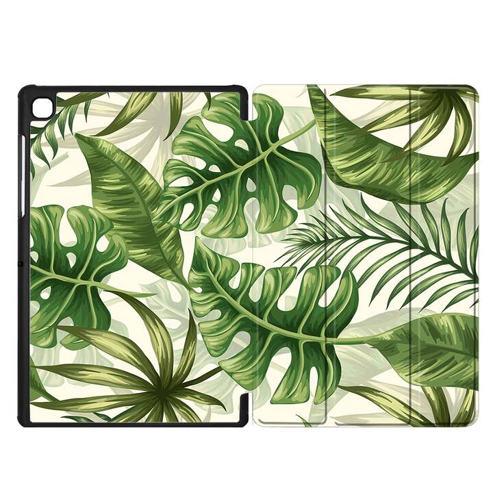 EG coque pour Samsung Galaxy Tab A7 Lite 8.7" (2021) - vert - feuilles