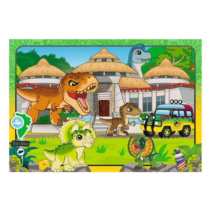 RAVENSBURGER  Jurassic World Explorers Puzzle (48 x, 24 x)