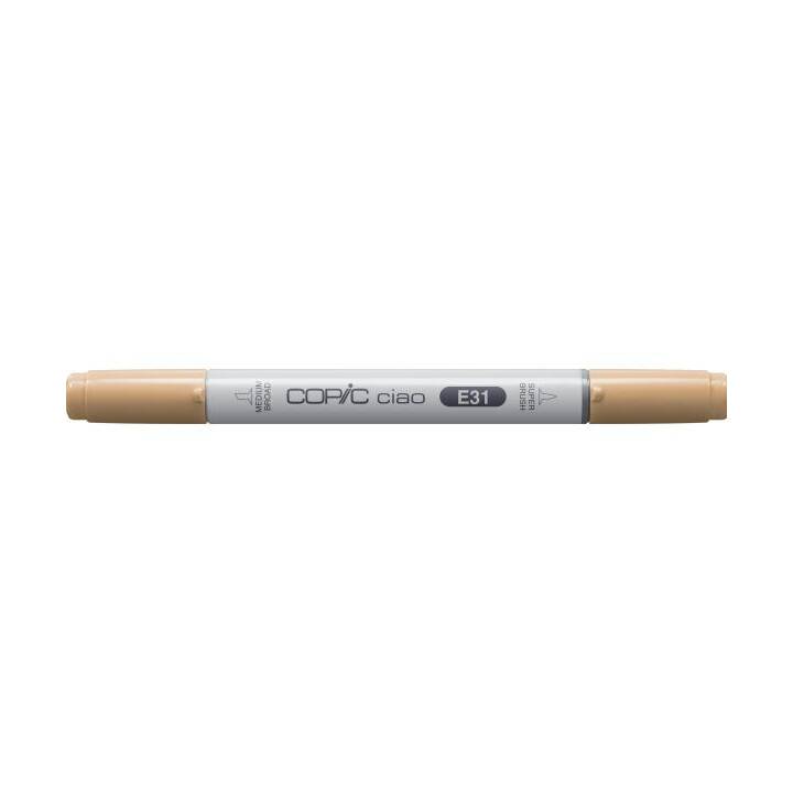 COPIC Grafikmarker Ciao E31 Brick (Beige, 1 Stück)