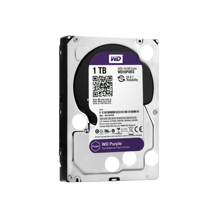 WESTERN DIGITAL WD10PURX (SATA-III, 1000 GB)