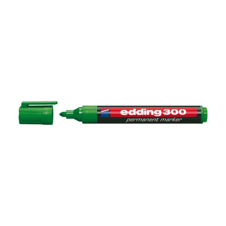 EDDING Pennarello indelebile (Verde, 1 pezzo)