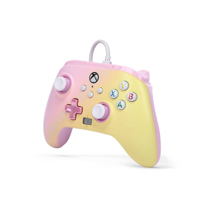 POWER A Enhanced  Pink Lemonade Manette (Pink, Jaune clair)