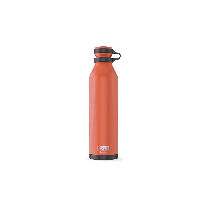I-DRINK Thermo Trinkflasche B-EVO (0.5 l, Orange)