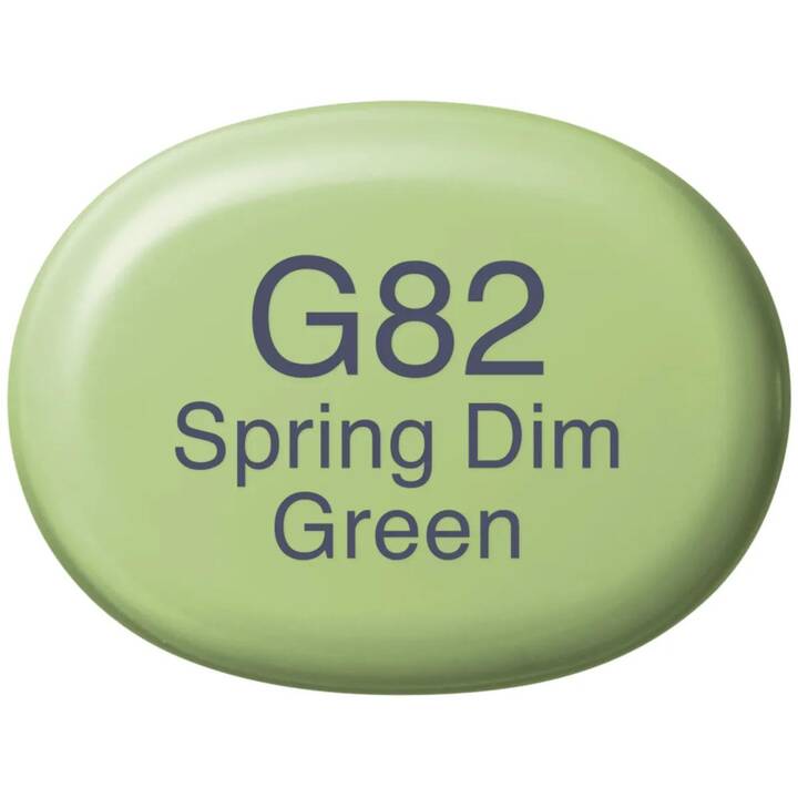 COPIC Marqueur de graphique Sketch G82 - Spring Dim Green (Vert, 1 pièce)