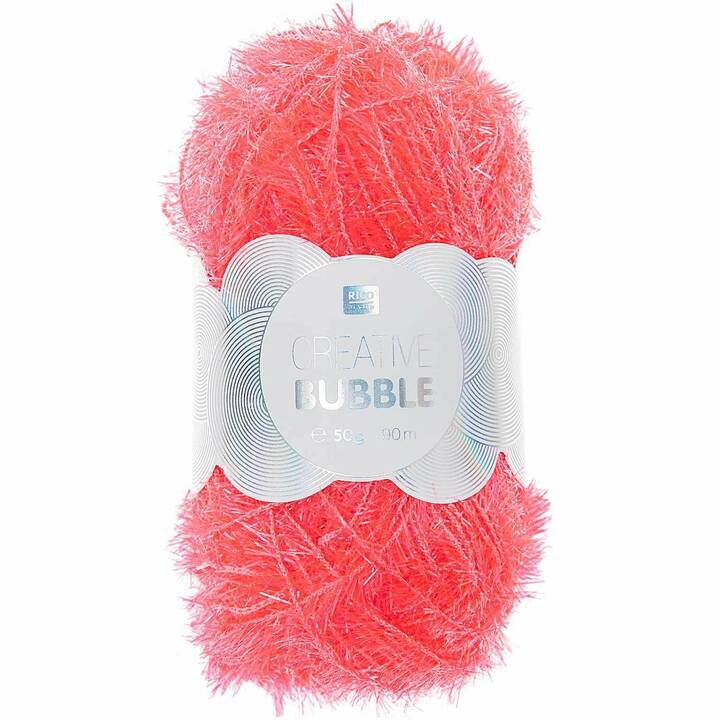 RICO DESIGN Wolle Creative Bubble (50 g, Pink, Rosa)