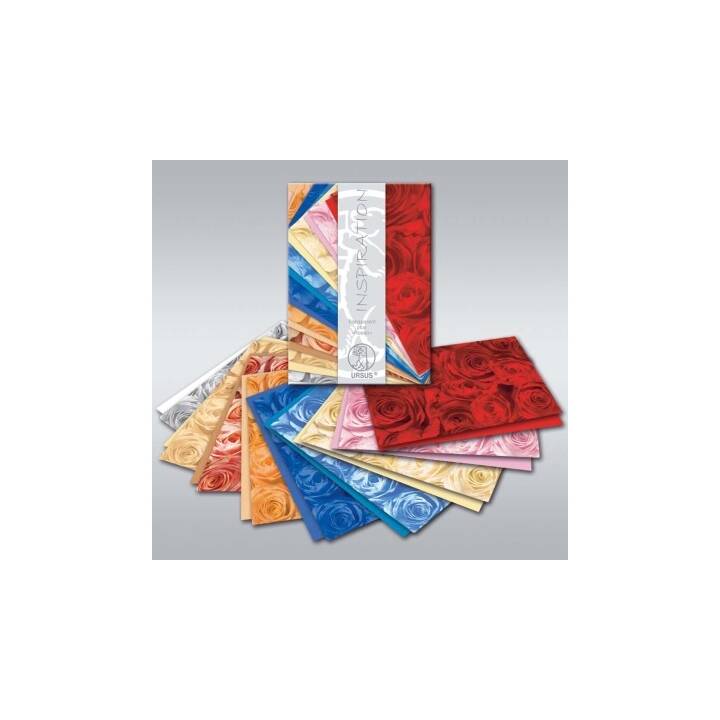 URSUS Papier calque Rosen (Multicolore, A4, 18 pièce)