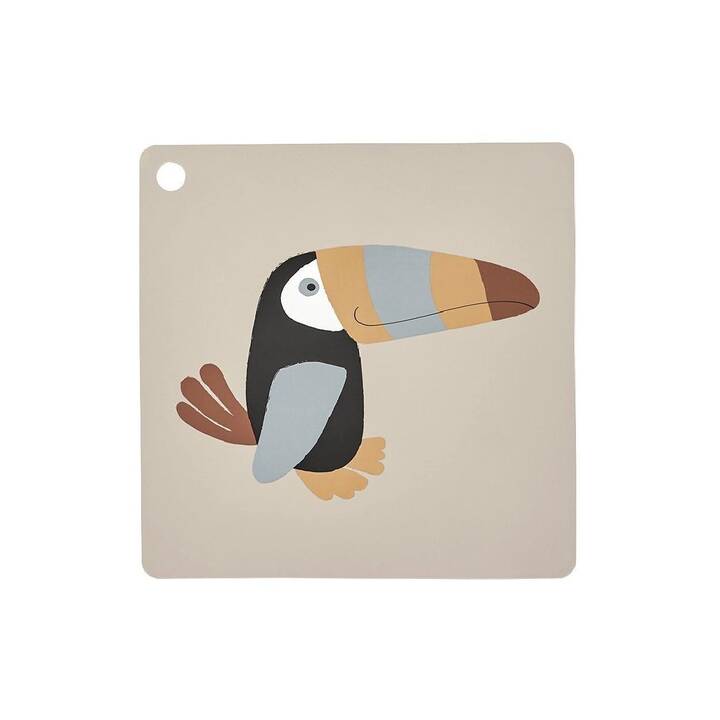 OYOY Set de table Toucan (Oiseau)