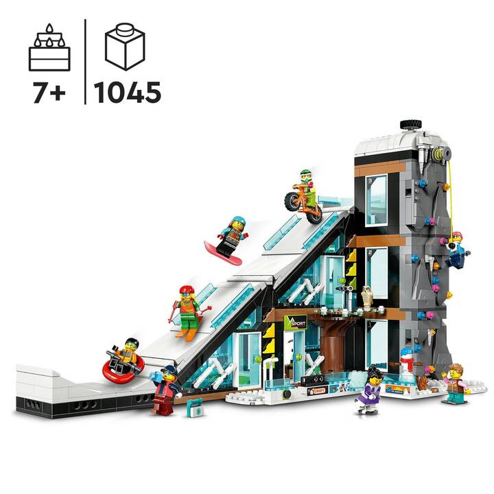 LEGO City Le complexe de ski et d’escalade (60366)