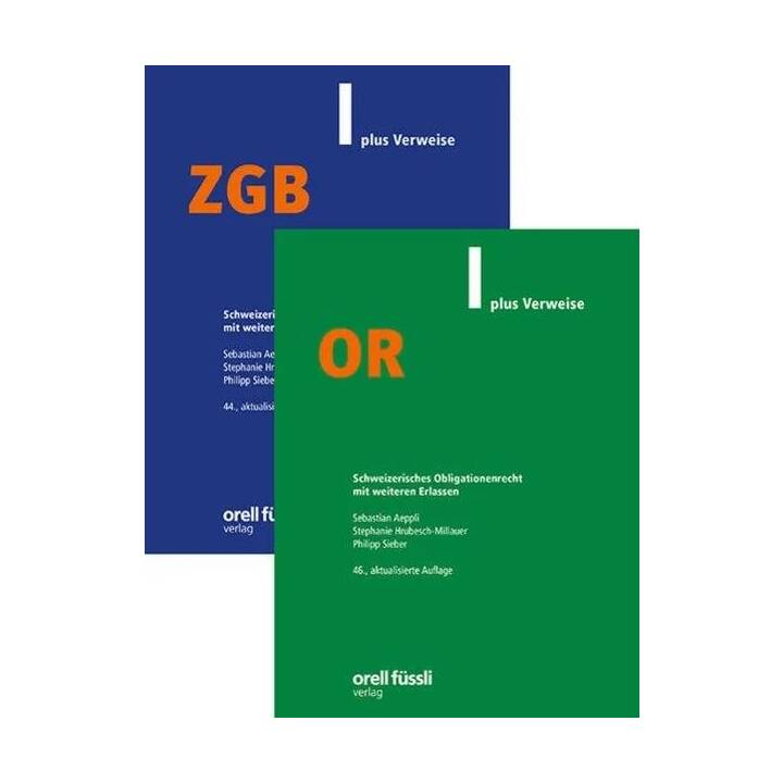 ZGB/OR plus Verweise Kombipaket, 44./46. Aufl