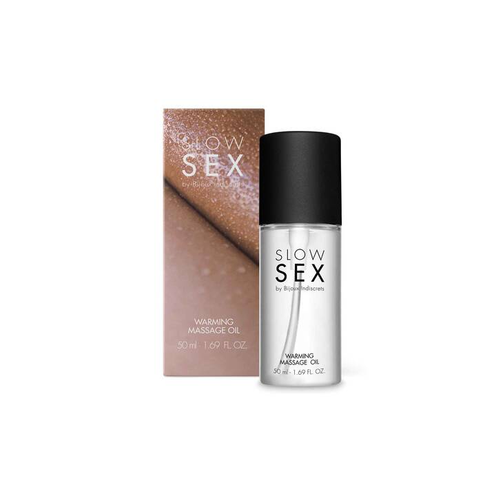 SLOW SEX Olio per massaggi (50 ml, Cocco, Base di olio)