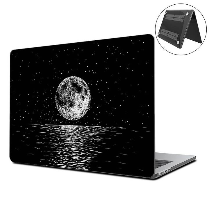 EG Hardcase (MacBook Air 13" M3 2024, Planet, Schwarz)