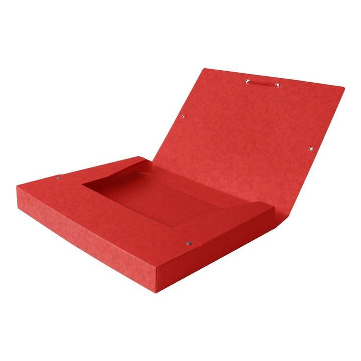 OXFORD Scatola per libretto Top File+ (Rosso, A4, 1 pezzo)